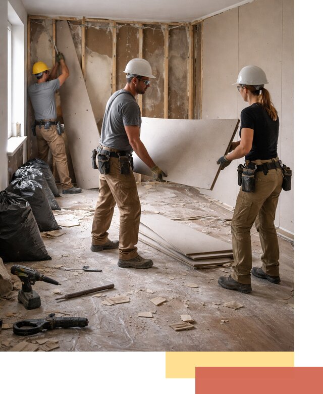 Демонтаж стеновых панелей в Южноуральске быстро и аккуратно