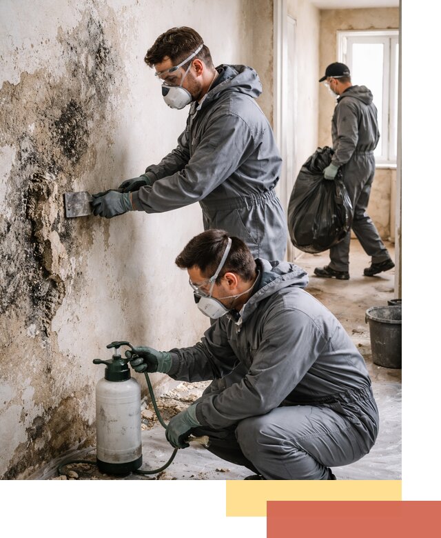 Удаление плесени со стен профессионально в Южноуральске