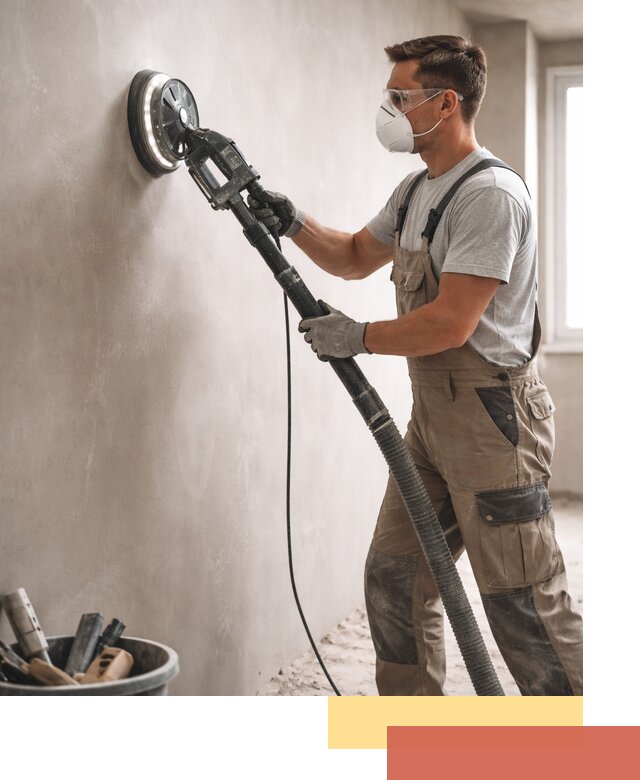 Профессиональная шлифовка стен в Южноуральске быстро и качественно