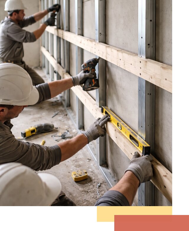 Устройство обрешетки под панели в Южноуральске