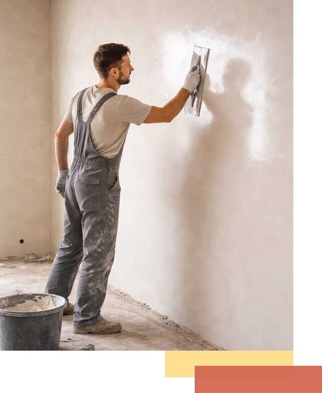 Глянцевание штукатурки стен в Южноуральске профессионально и быстро