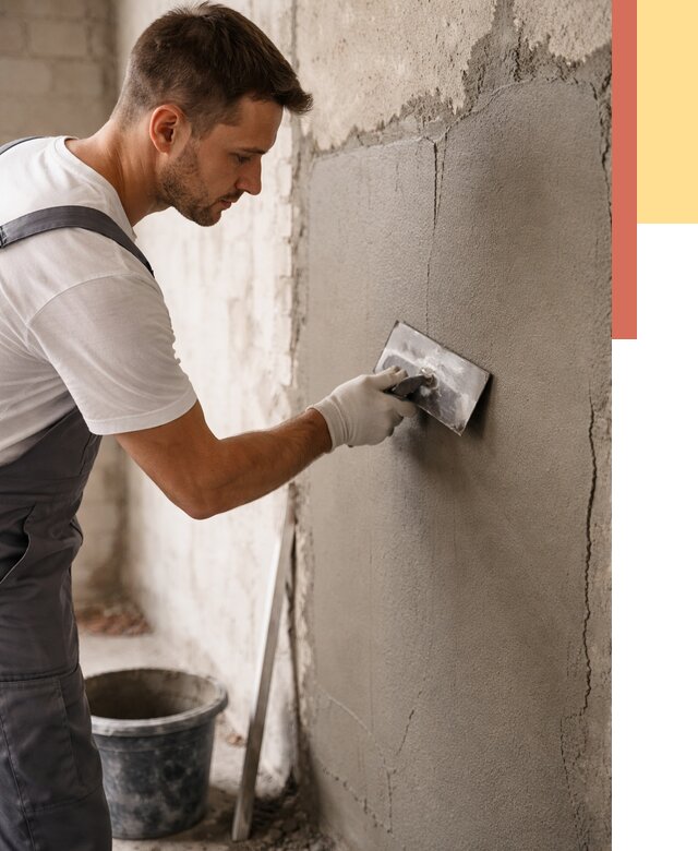 Штукатурка стен под плитку в Южноуральске от 4593 руб./м2 — выравнивание под плитку | ОТДЕЛОЧНИК-Жрк