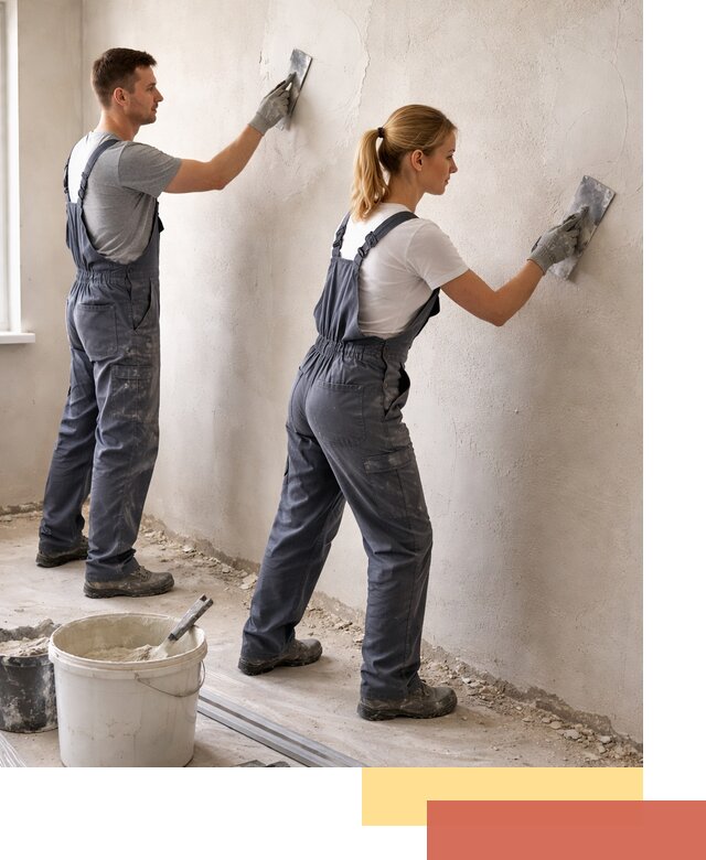 Штукатурка стен под обои в Южноуральске профессионально и быстро