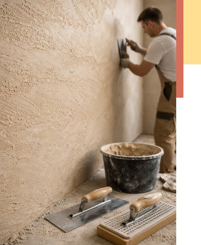 Декоративная штукатурка травертин в Южноуральске от 1968 руб/м2 — качественно и недорого | ОТДЕЛОЧНИК-Жрк