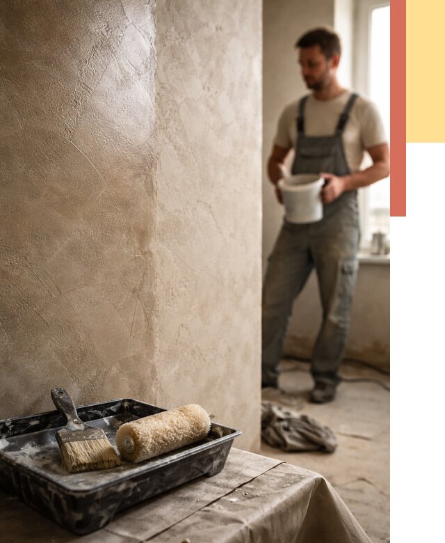 Нанесение воска на штукатурку в Южноуральске от 3828 руб. | Услуги ОТДЕЛОЧНИК-Жрк