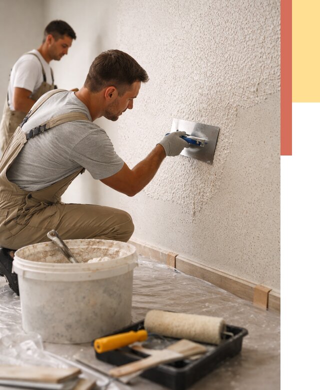 Нанесение жидких обоев в Южноуральске от 8202 руб./м2 — быстро и недорого | ОТДЕЛОЧНИК-Жрк