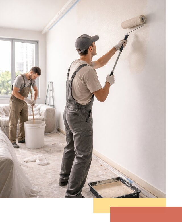 Покраска стен в офисе в Южноуральске — быстрый и качественный ремонт