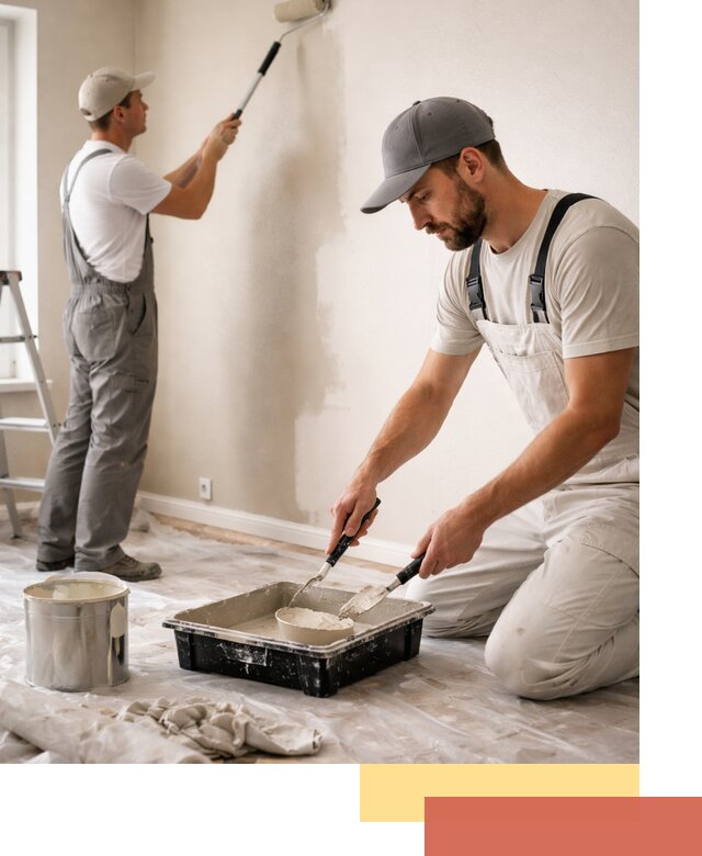 Покраска стен в квартире в Южноуральске — профессионально и аккуратно