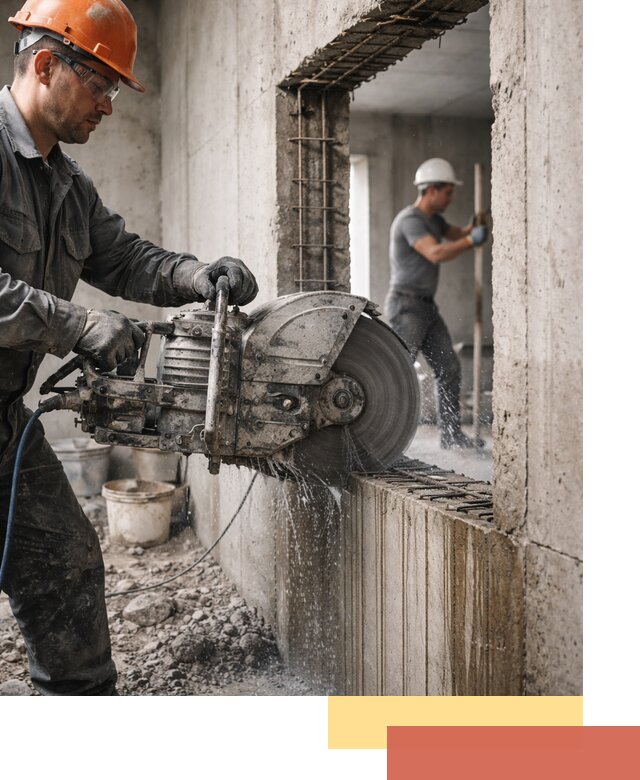 Алмазная резка проемов в Южноуральске быстро и точно