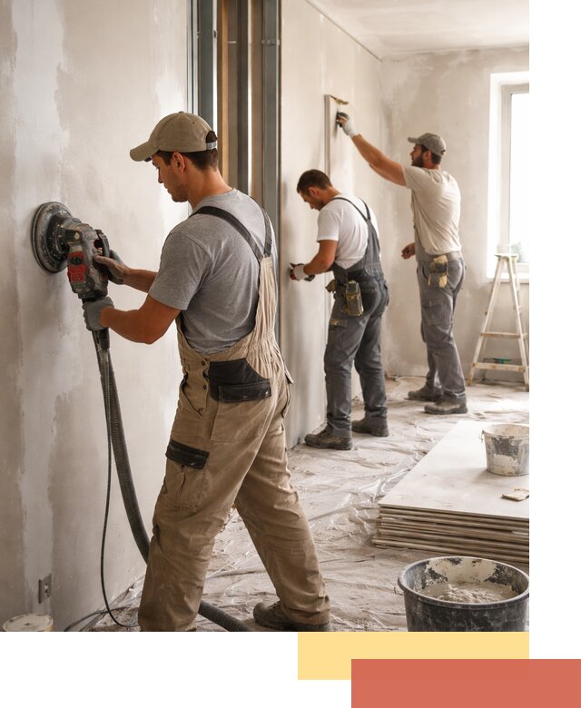 Профессиональная отделка стен в Южноуральске качественно и в срок