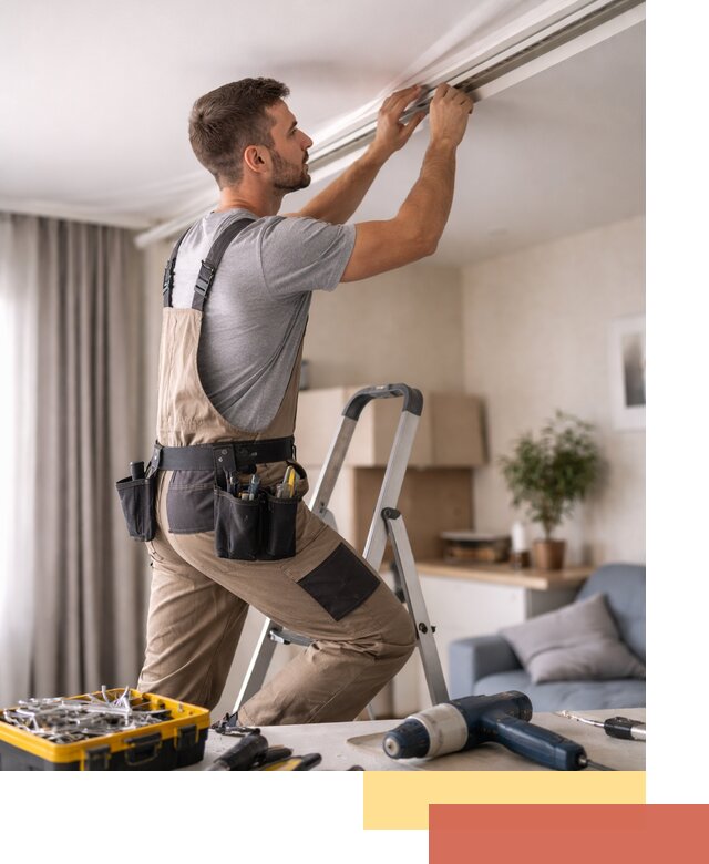 Ремонт натяжных потолков в Южноуральске — качественно и оперативно