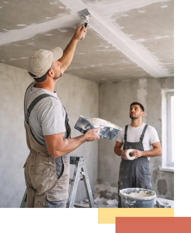 Обработка швов потолка ГКЛ в Южноуральске: качественная заделка и шпатлевка