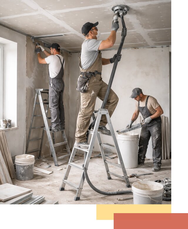 Ремонт потолка из гипсокартона в Южноуральске: быстрый и качественный монтаж