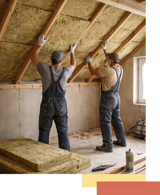 Утепление потолка минеральной ватой в Южноуральске