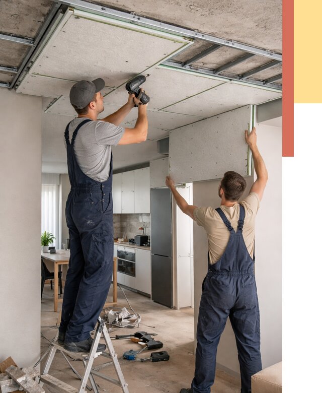 Шумоизоляция потолка панелями зипс в Южноуральске от 2023 руб. под ключ | ОТДЕЛОЧНИК-Жрк